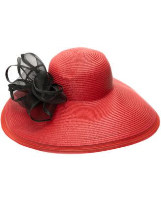 Extra Wide Brim Crinoline Hat
