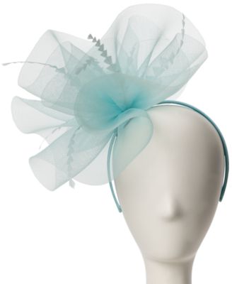 Crinoline and Feather Fascinator Hat