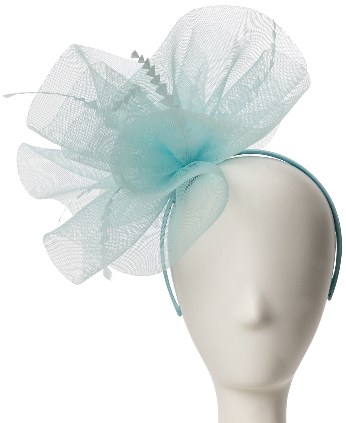 August Hats Crinoline and Feather Fascinator Hat