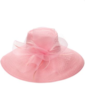 Romantic Profile Crinoline Hat