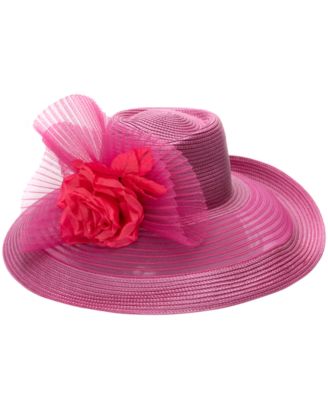 Sheer Brim Romantic Profile Hat