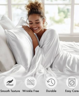 Satin Luxury 4-Pc. Sheet Set, Twin