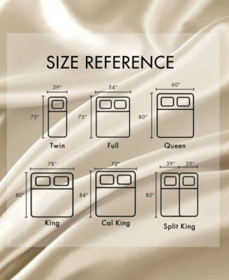 Satin Luxury 4-Pc. Sheet Set, Twin