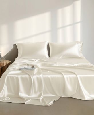 Satin Luxury 4-Pc. Sheet Set, Twin