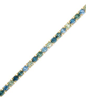 Montana Sapphire (13-3/5 ct. t.w.) Bracelet in 14k Honey Gold