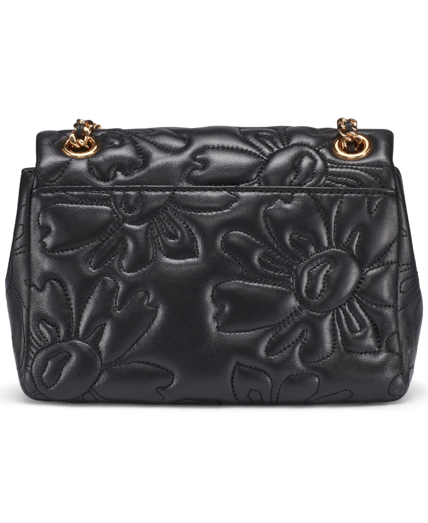 Женская сумка KARL LAGERFELD PARIS Lafayette Small Crossbody, цвет: Чёрный / Золотой — фото 2
