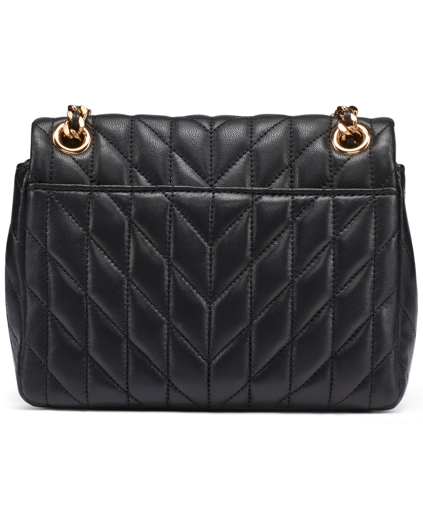 Женская сумка KARL LAGERFELD PARIS Lafayette Small Crossbody, цвет: Чёрный / Золотой — фото 2