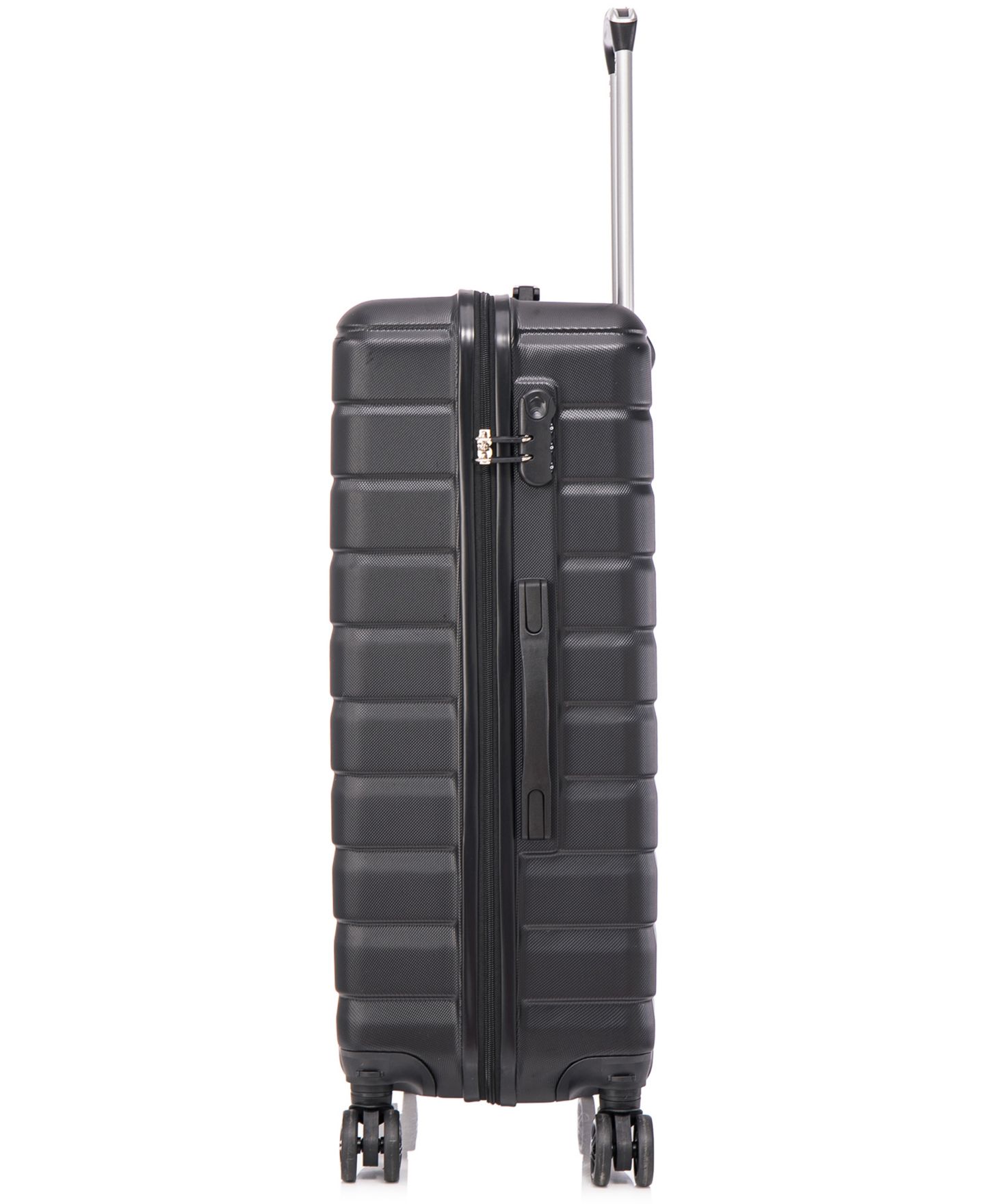 Чемоданы Tucci Italy Marvello 3-Pc. Hardside Luggage Set, цвет: Чёрный — фото 7
