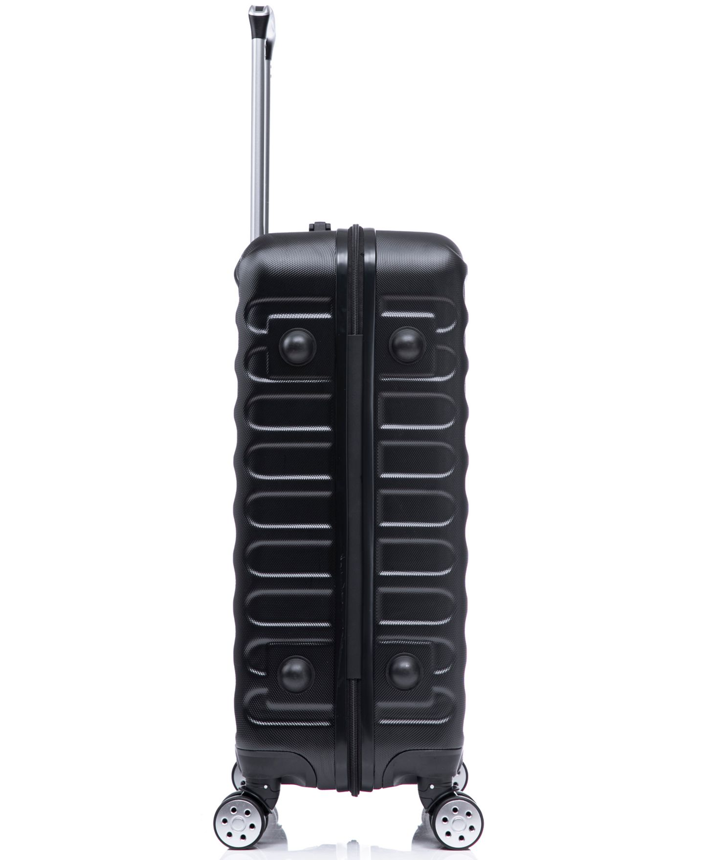 Чемоданы Tucci Italy Carravia 3-Pc. Hardside Luggage Set, цвет: Чёрный — фото 8