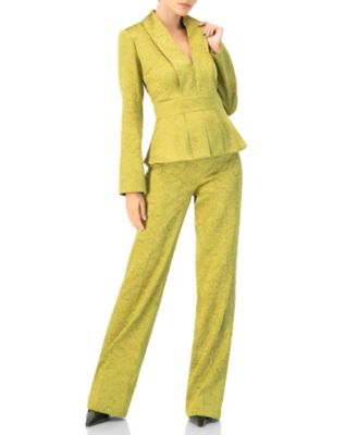 Women's Wide-Leg Straight Trousers with Wide Hem