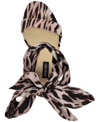 Women's Maddie Ankle Tie Wrap Stiletto Heel Sandals