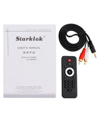 5.1 Channel 3000W Peak AV Surround Amplifier with Powerful Subwoofer, Bluetooth 5.0 & USB/SD