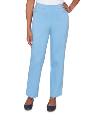 Petite Tailored Stretch Short Length Pants
