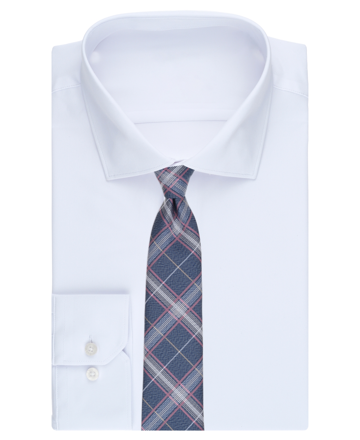 Perry Ellis Men's Legera Plaid Tie