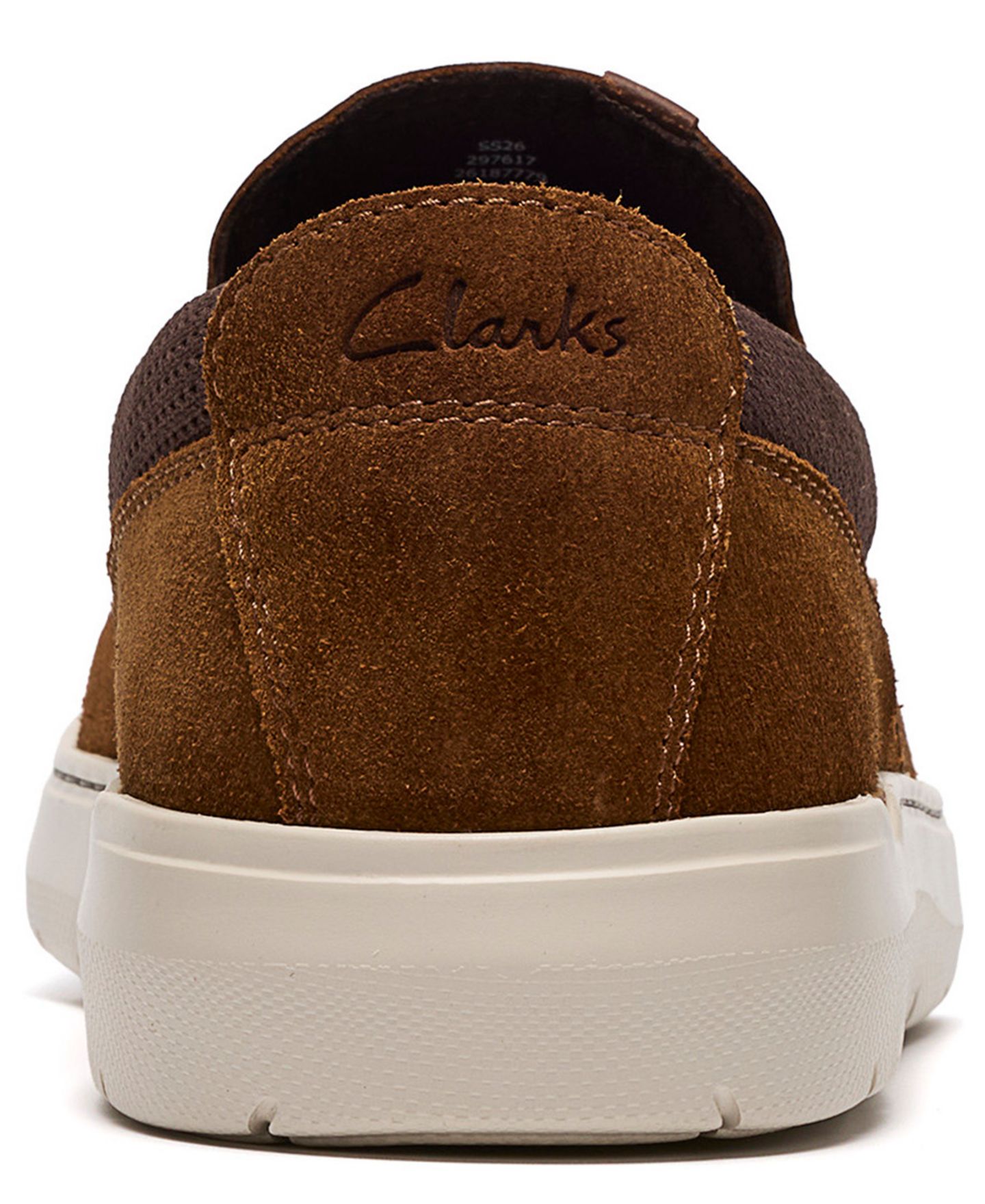 Мужские туфли Clarks Flexwell Slip-On Step, цвет: Кожаный — фото 3