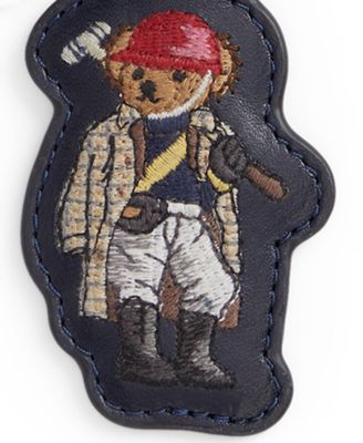 Men's Polo Bear Leather Key Fob