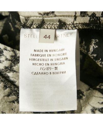 Women's Monochrome Floral Jacquard Blouse