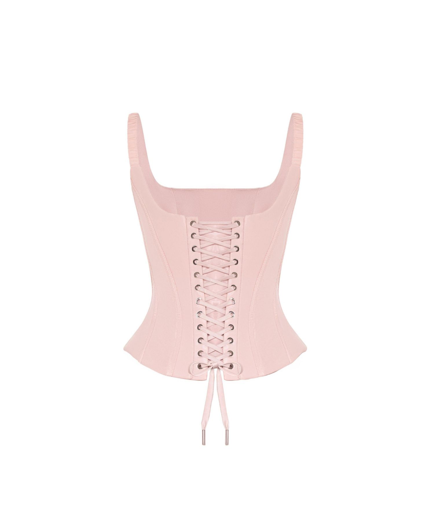 Women's Sculpting Pink Low-Waist Corset