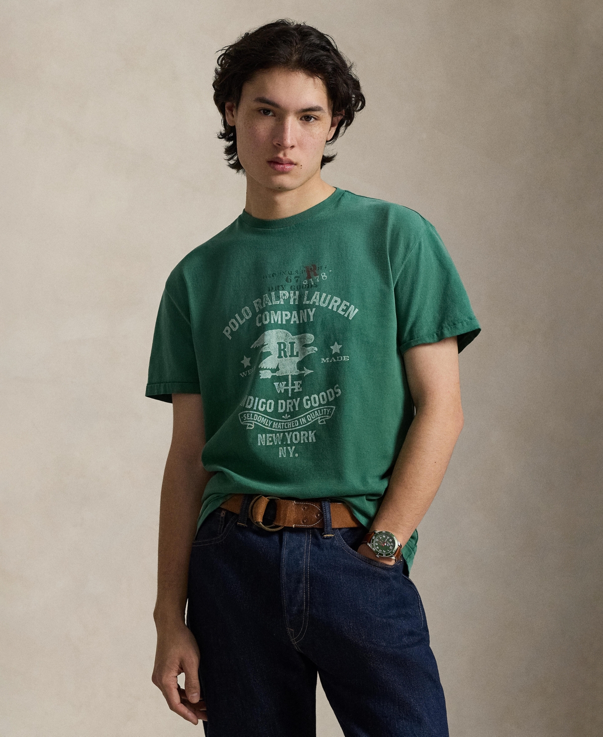Polo Ralph Lauren Men's Crewneck Graphic T-Shirt