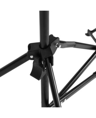 Hammock Camping Chair, Folding Portable Rocking Chair, Aluminum Alloy Adjustable Back Swinging Chair with Pillow Cup Holder, Recliner