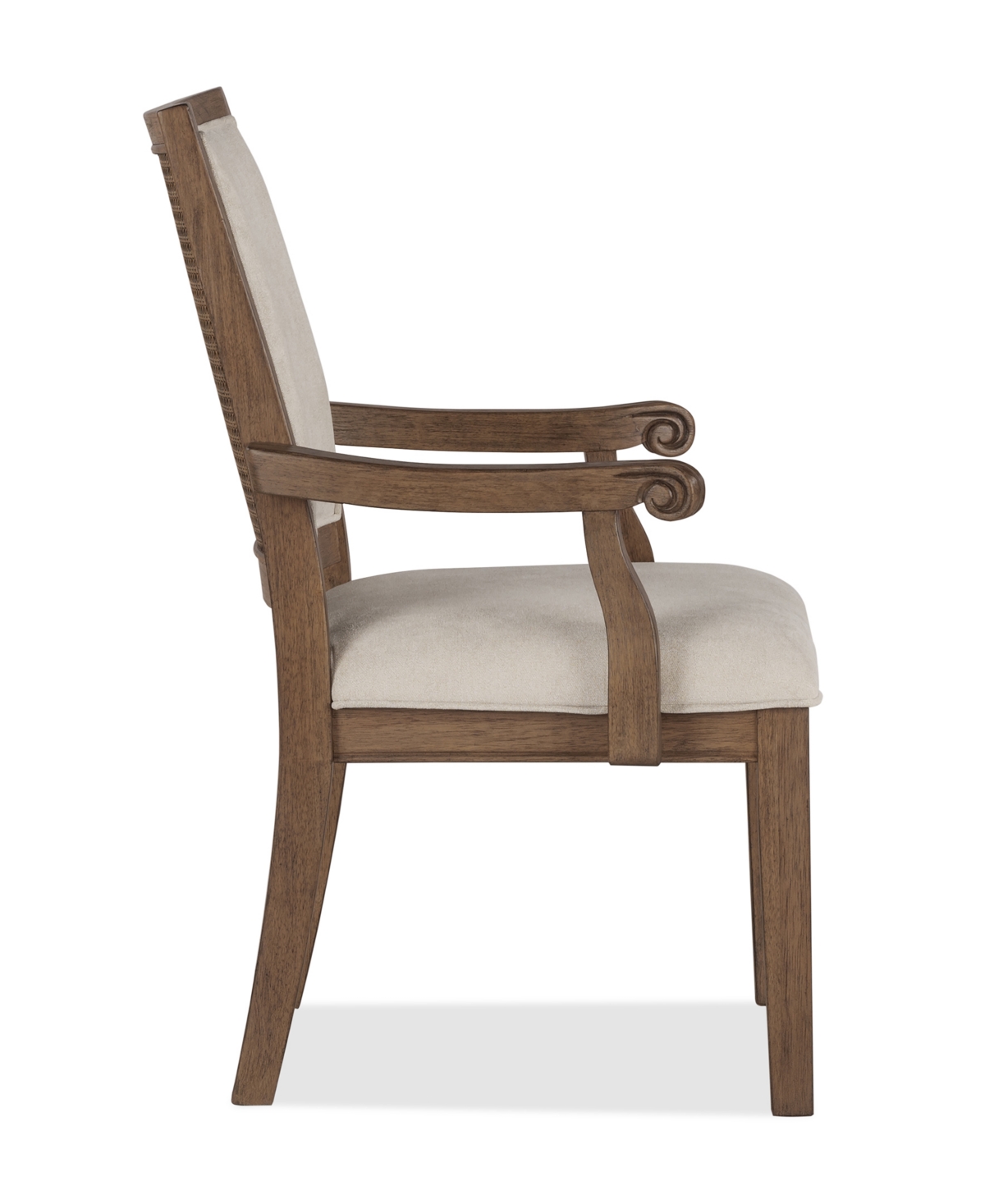Furniture Alverton 38" Wood Arm Chair