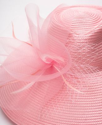 Romantic Profile Crinoline Hat