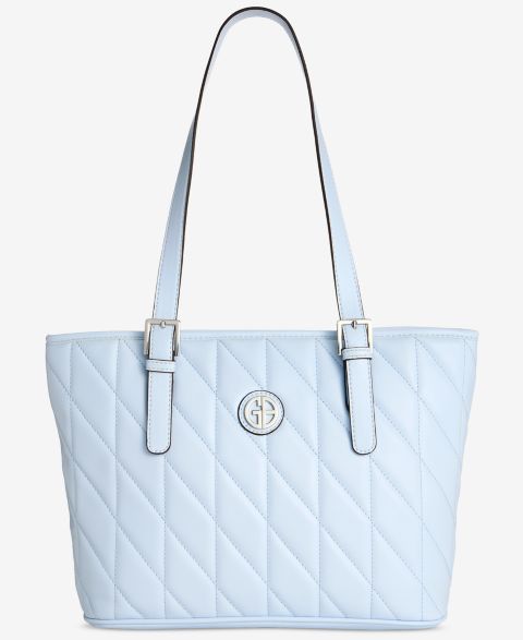 Женские сумки Giani Bernini Tilted Quilt Tulip Tote, цвет: Ancient Water
