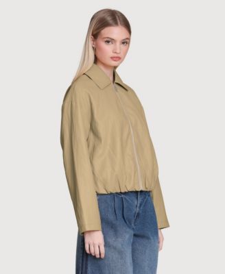 Women's Draped Zip Jacket