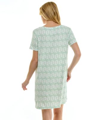 Women's Short-Sleeve Sleep Shirt