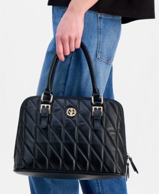 Quilted Dome Satchel