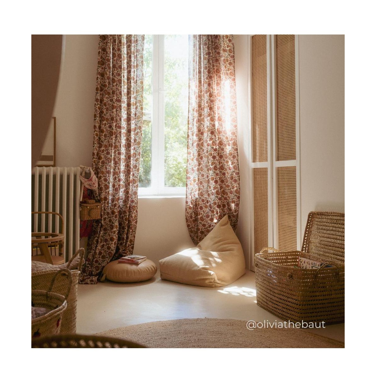 Lorena Canals Pouf Cleo Light Honey Pillow