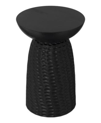 Boyd 16" Mango Wood Solid Tall Accent Table