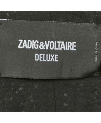 Women's Black Sequin Button Front Emilie Coat