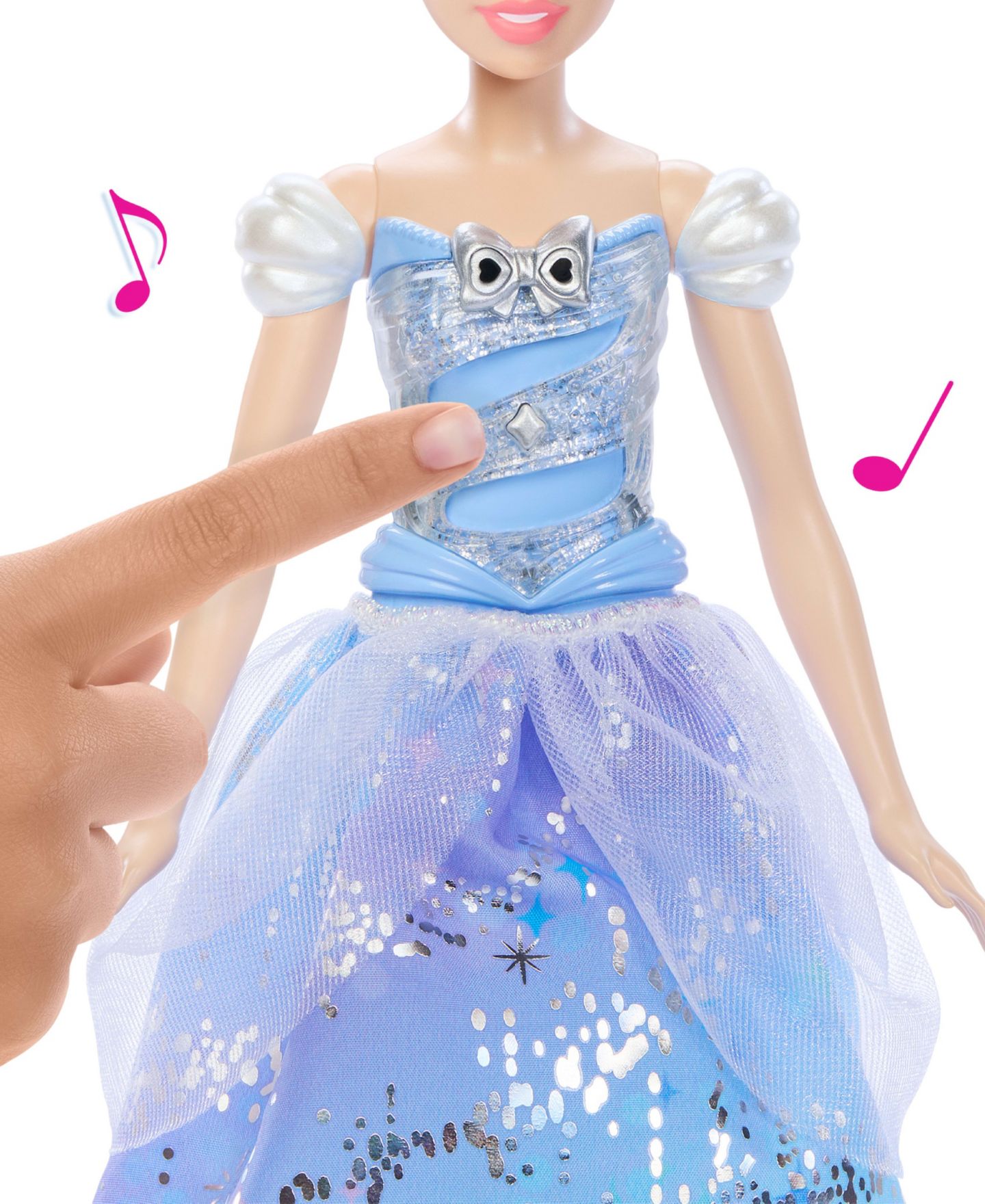Детская кукла Disney Princess Enchanted Ballgown Cinderella Fashion Doll — фото 3