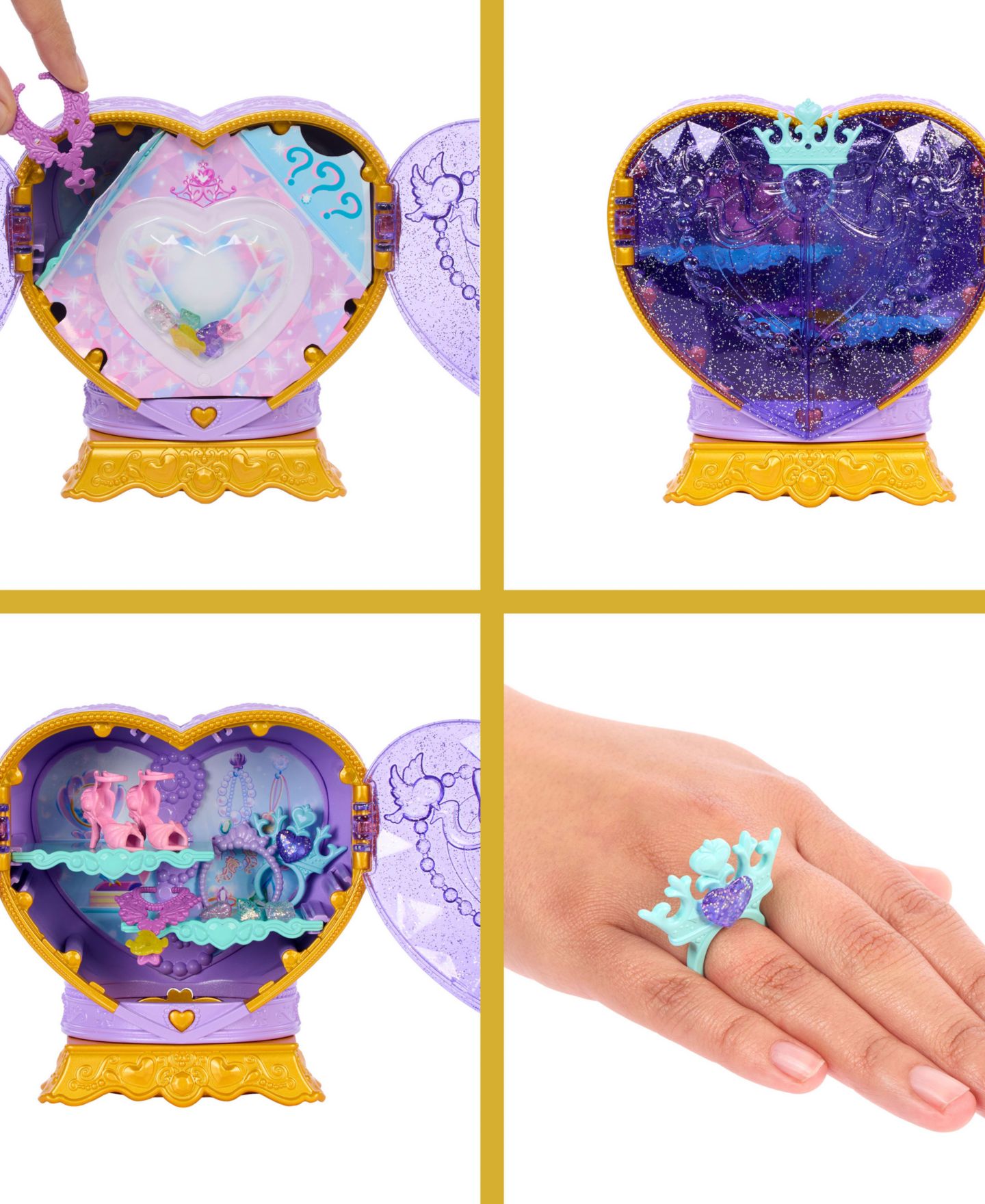 Детская кукла Disney Princess Jewel Reveal Ariel Fashion Doll — фото 4