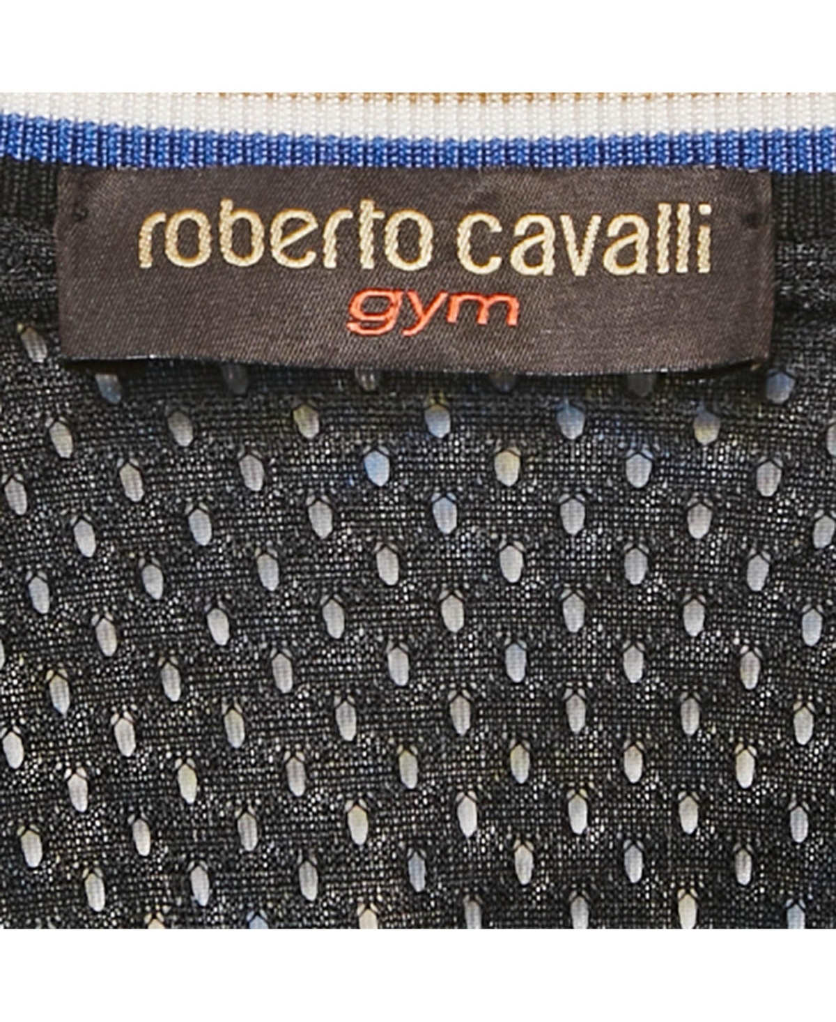 Pre-Owned Roberto Cavalli Women's Gym Multicolor Printed Velvet Zip