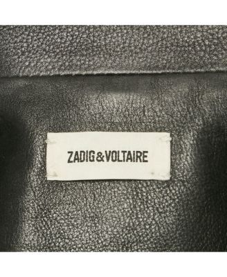 Women's Black Studded Leather Kawai Biker Jacket