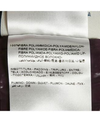 Women's Purple Synthetic Short Biker Jacket