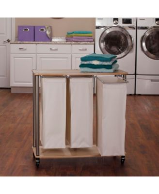 3-Bag Laundry Sorter