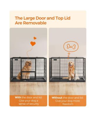 GAOMON Vanity Desk Mirror Makeup Vanity Table for Bedrooms, Apartments, Easy to Assemble