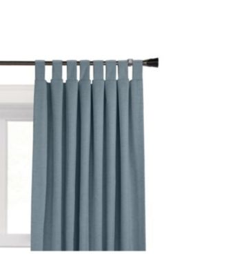 Commonwealth Ventura Tab Top Curtain Panel Pair Window Dressing each - 78"x84"