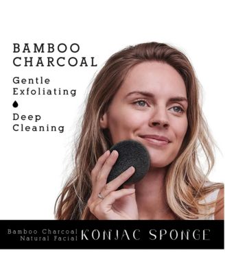 Flawless Skin & Makeup Prep Kit – Brush Set, XL Clean Face Towels & Konjac Sponge