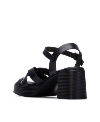 Women's Refresh Collection Block Heel Strappy Sandals