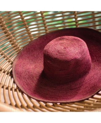 Women's The Lolo Wide-brim Jute Boater Hat