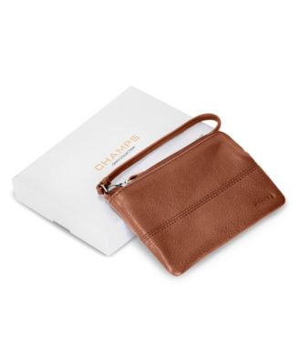 Onyx Collection 6" Leather Wristlet