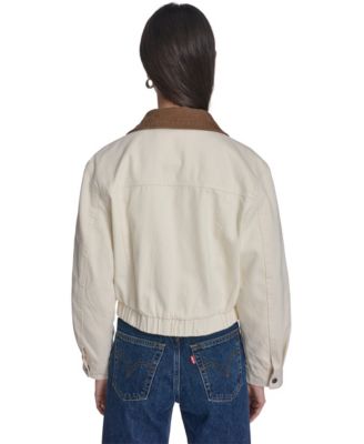 Women's Zip-Front Laydown Collar Coat