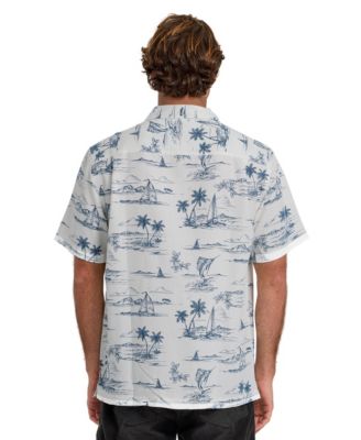 Quiksilver Men's Sail Away Short-Sleeve Shirt