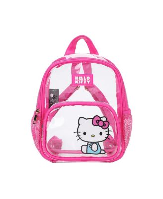 Sitting Character Adult 11” Clear Mini Backpack