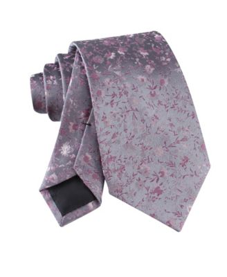 Men's Silk Floral Tie