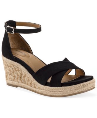 Women's Theaa X-Band Wedge Espadrilles Sandals